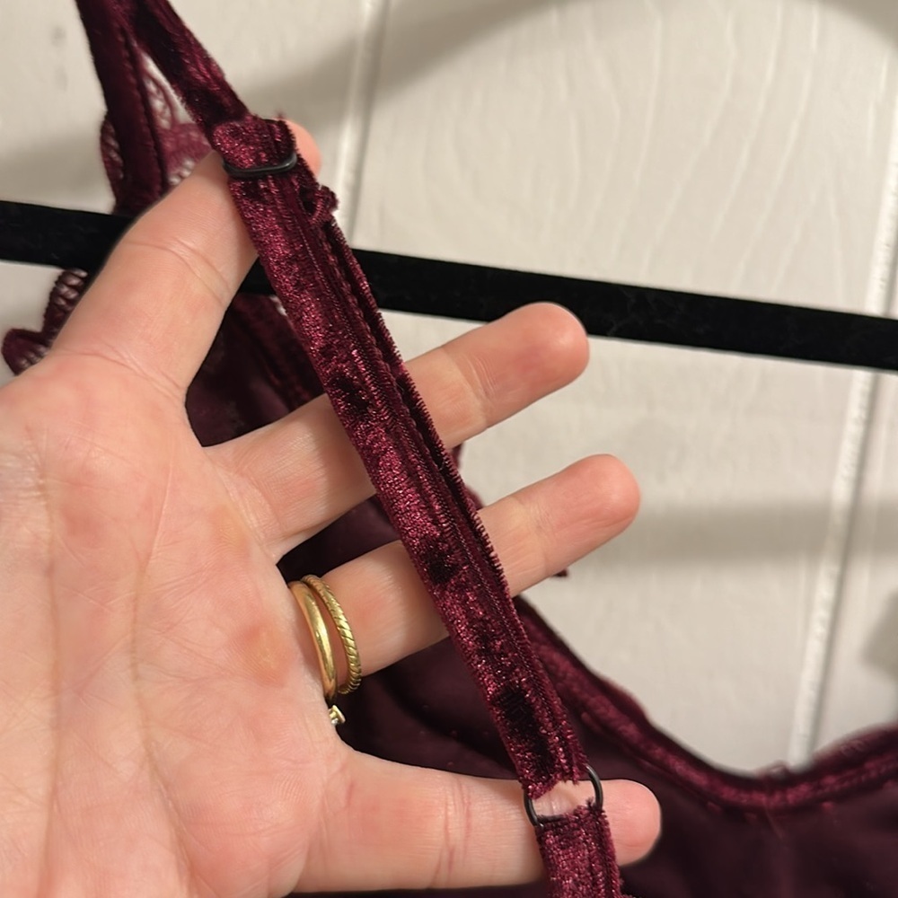 Crushed velvet tank top M - Picture 10 of 10